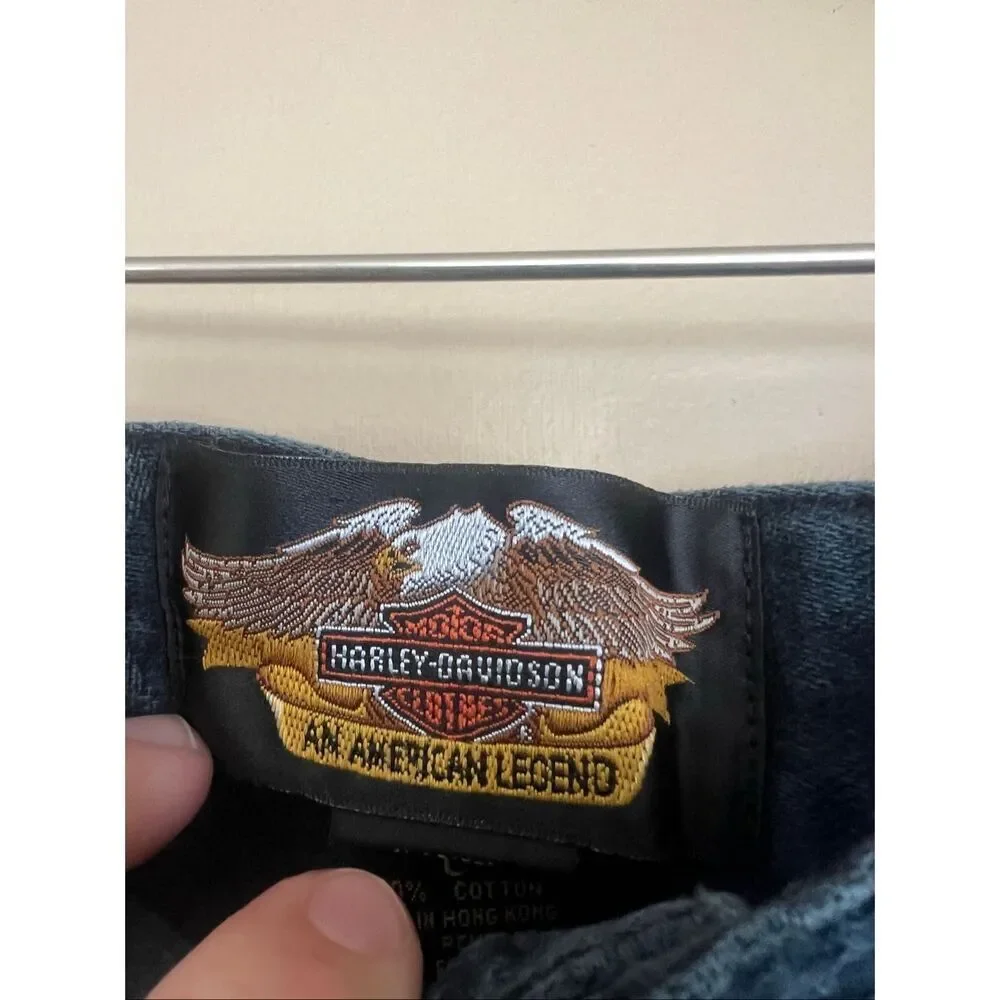 Harley Davidson Woman’s Pants Size Large 100% Cotton